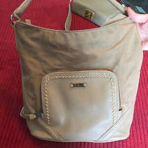 DKNY Tan Shoulder Bag